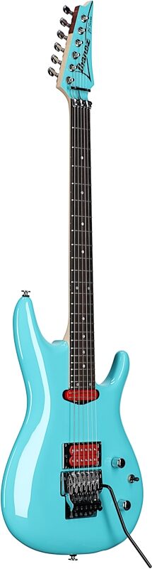 Ibanez JS2410 Joe Satriani Electric Guitar (with Case), Sky Blue, Body Left Front