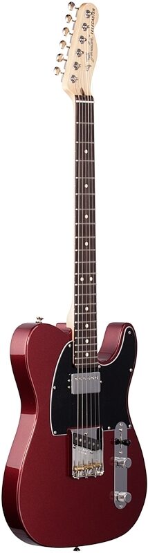 Fender American Performer Telecaster Humbucker Electric Guitar, Rosewood Fingerboard (with Gig Bag), Aubergine, Body Left Front