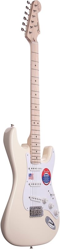 Fender Eric Clapton Artist Series Stratocaster (Maple with Case), Olympic White, Body Left Front