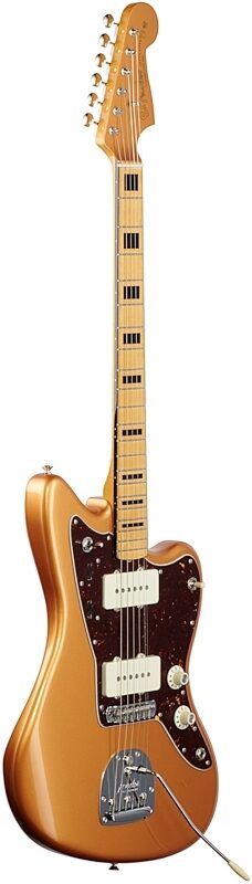 Fender Troy Van Leeuwen Jazzmaster Electric Guitar, with Maple Fingerboard (with Case), Copper Age, Body Left Front