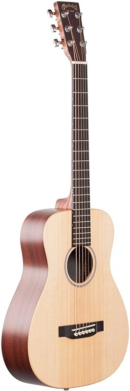 Martin LX1E Little Martin Acoustic-Electric Guitar (with Gig Bag), Natural, Body Left Front