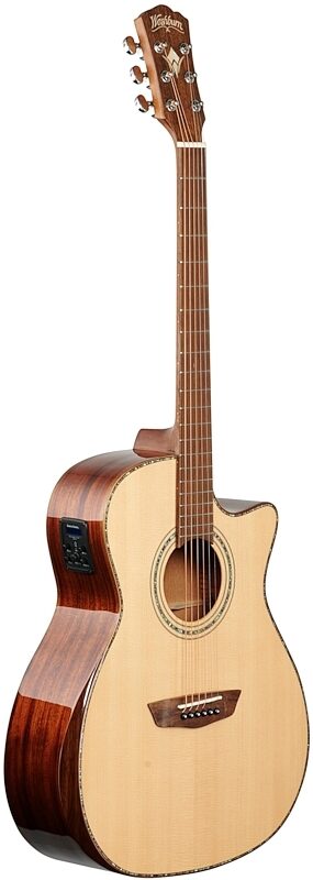 Washburn G105SCE Comfort Series Grand Auditorium Acoustic-Electric Guitar, New, Body Left Front