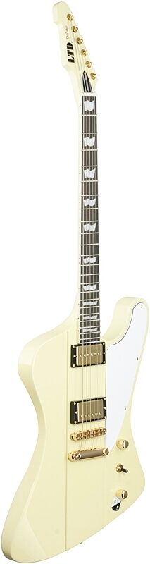 ESP LTD Phoenix-1000 Electric Guitar, Vintage White, Blemished, Body Left Front