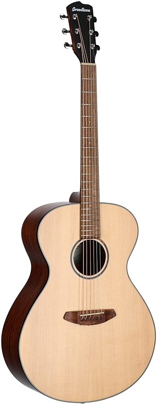 Breedlove ECO Discovery S Concerto Dreadnought Acoustic Guitar, Sitka/Mahogany, Body Left Front