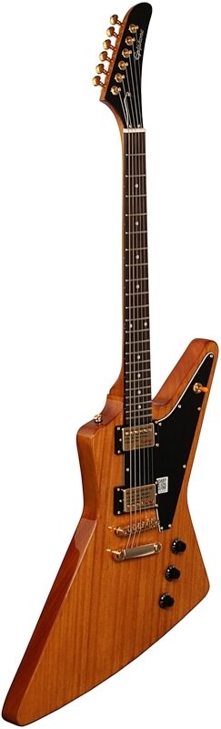 Epiphone 1958 Korina Explorer Electric Guitar, Natural, Body Left Front
