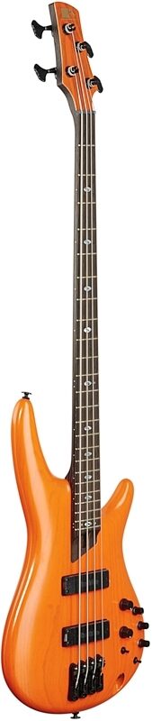 Ibanez SR4600 Prestige Electric Bass (with Case), Orange Solar Flare, Body Left Front