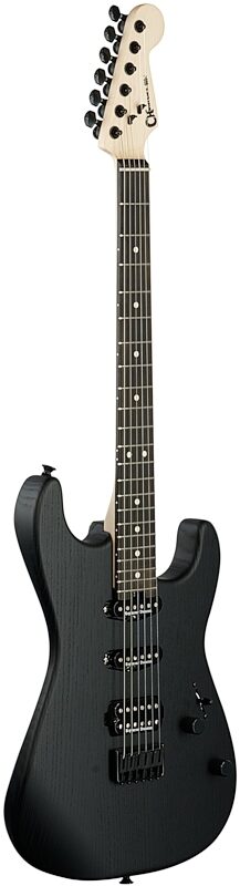 Charvel Pro-Mod San Dimas SD3 HSS HT Electric Guitar, Sassafras Black, Body Left Front