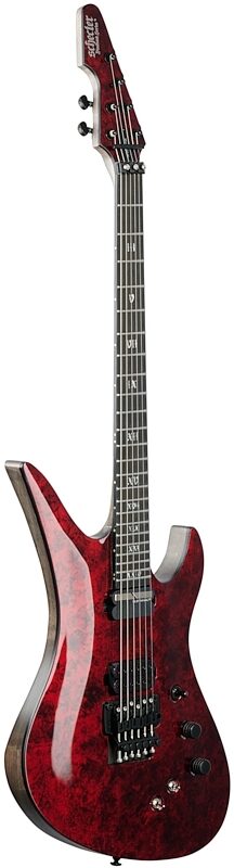 Schecter Avenger FR-S Apocalypse Electric Guitar, Red Reign, Body Left Front