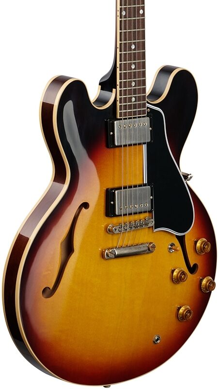 Gibson Custom 1959 ES-335 Reissue VOS Electric Guitar (with Case), Vintage Burst, Serial Number A90229, Full Left Front
