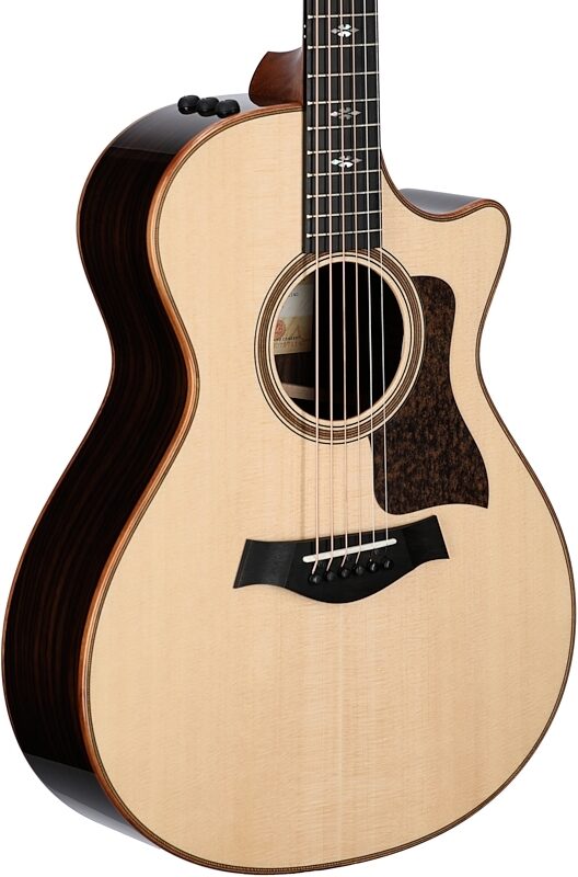 Taylor 712ce Grand Concert Acoustic-Electric Guitar (with Case), Natural, Serial Number 1207271140, Full Left Front
