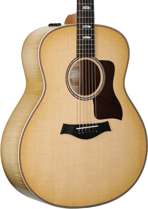Taylor 618e Grand Orchestra Acoustic-Electric Guitar, New, Serial Number 1209271107, Full Left Front