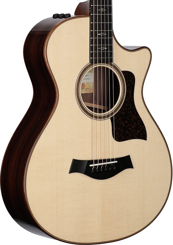 Taylor 712ce 12-Fret Grand Concert Acoustic-Electric Guitar (with Case), Natural, Serial Number 1204042070, Full Left Front