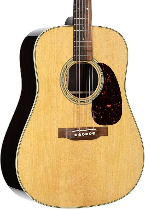 Martin D-28 Reimagined Dreadnought Acoustic Guitar (with Case), Natural, Serial Number M2622904, Full Left Front