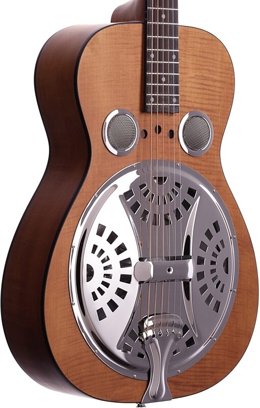 epiphone dobro hound dog deluxe round neck resonator