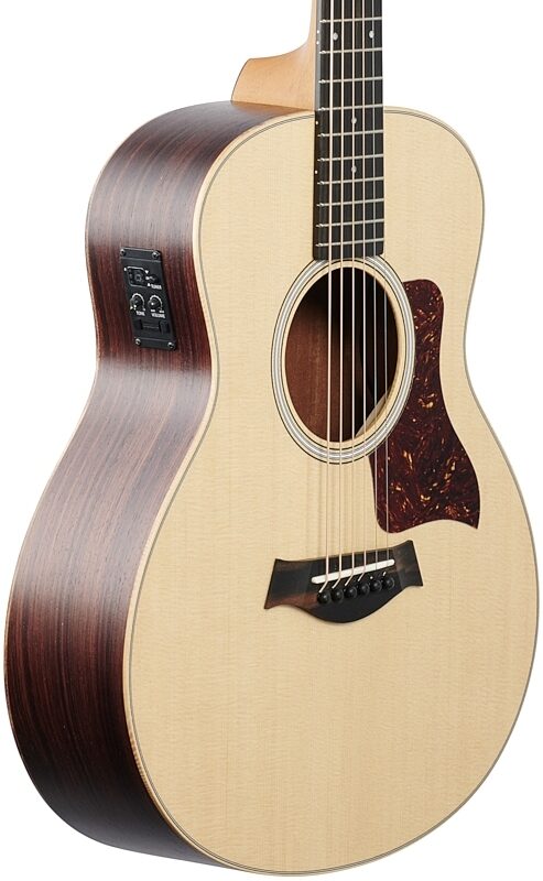 Taylor GS Mini-e Rosewood Acoustic-Electric Guitar, Natural, Full Left Front