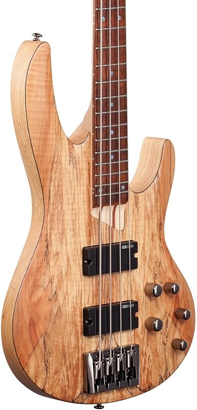 ESP LTD B204SM Electric Bass, Natural Satin, Full Left Front