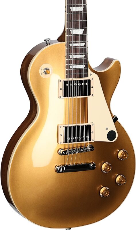 Gibson Les Paul Standard '50s Gold Top Electric Guitar (with Case), New, Full Left Front