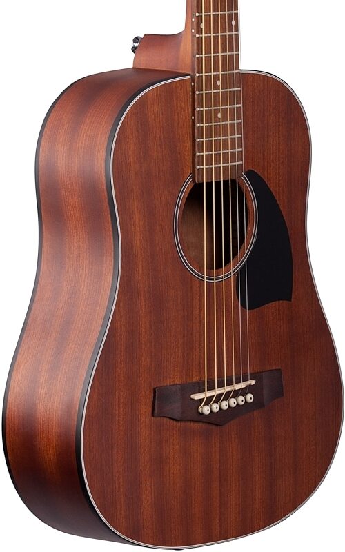 Ibanez PF2MH Performance 3/4-Size Acoustic Guitar (with Gig Bag), Open Pore Natural, Full Left Front
