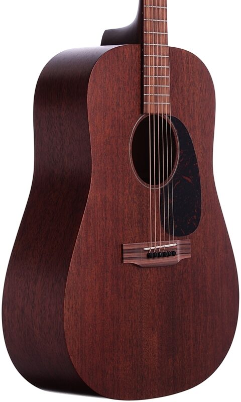 Martin D-15M Dreadnought Acoustic Guitar (with Case), Natural, Full Left Front