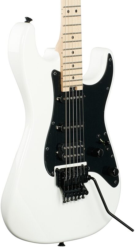 Jackson USA Adrian Smith San Dimas Electric Guitar, Maple Fingerboard (with Case), Snow White, Full Left Front