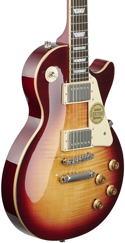 Epiphone Les Paul Standard 50s Electric Guitar, Heritage Cherry Sunburst, Full Left Front