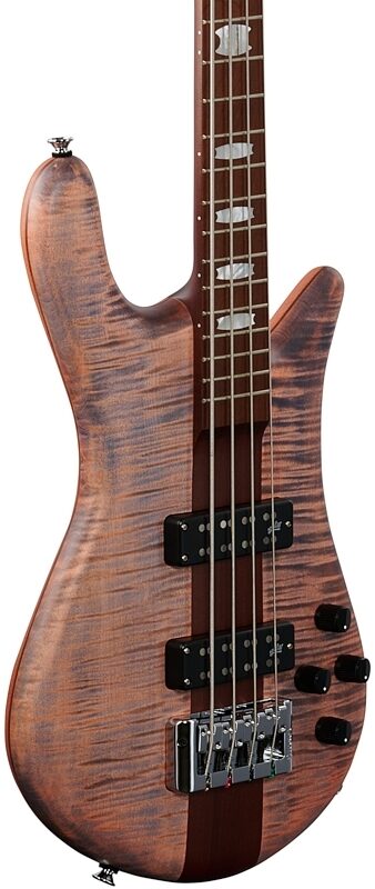 Spector Euro 4 RST Electric Bass (with Gig Bag), Sundown Glow Matte, Full Left Front