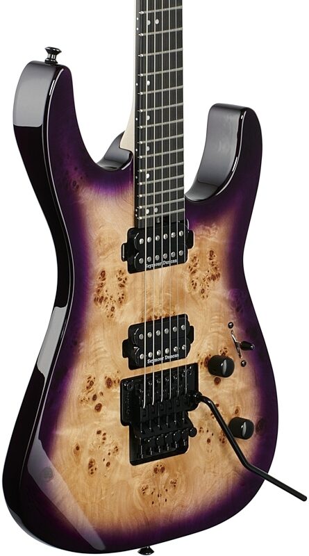 Jackson Pro DK2P Dinky Electric Guitar, with Ebony Fingerboard, Purple Sunset, Full Left Front