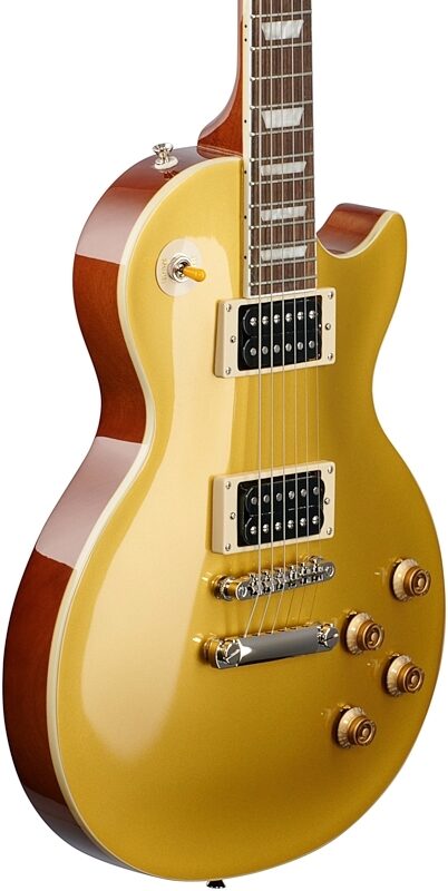 Epiphone Slash Les Paul Electric Guitar (with Case), Metallic Gold, Full Left Front