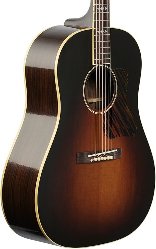 Gibson Historic 1936 Advanced Jumbo Acoustic Guitar (with Case), Vintage Sunburst, Full Left Front