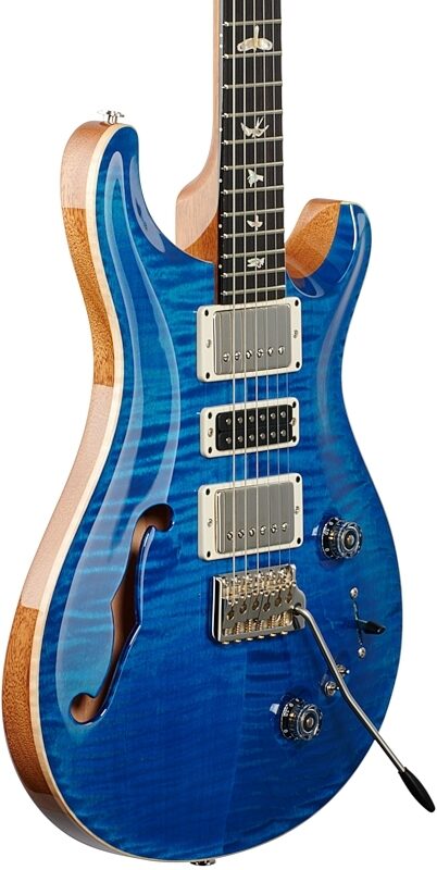 PRS Paul Reed Smith Special Semi-Hollow Limited Edition Electric Guitar (with Case), Aquamarine, Full Left Front