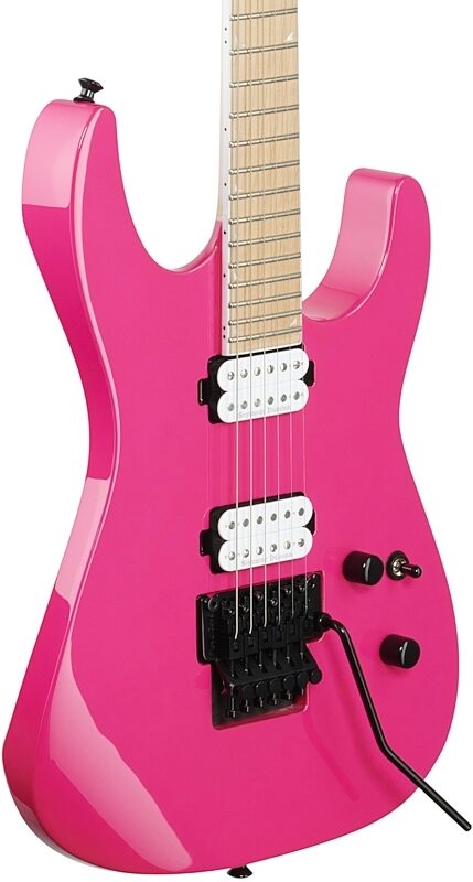 Jackson SL2M Pro Soloist MAH Electric Guitar, with Maple Fingerboard, Magenta, Full Left Front