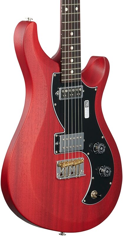 PRS Paul Reed Smith S2 Vela Satin Electric Guitar (with Gig Bag), Vintage Sunburst, Full Left Front