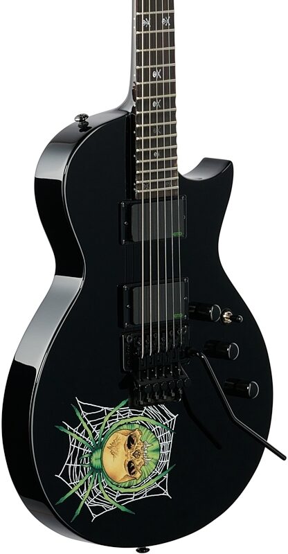 ESP LTD Kirk Hammett KH-3 Spider Electric Guitar (with Case), New, Full Left Front