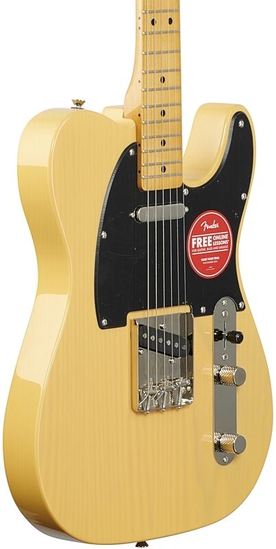 Squier Classic Vibe '50s Telecaster Electric Guitar, Butterscotch Blonde, Full Left Front