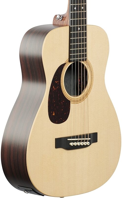 Martin LX1RE Little Martin Acoustic-Electric Guitar, Left-Handed (with Gig Bag), New, Full Left Front