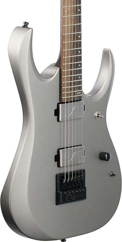 Ibanez Axion Label RGD61ALET Electric Guitar, Metallic Gray, Full Left Front
