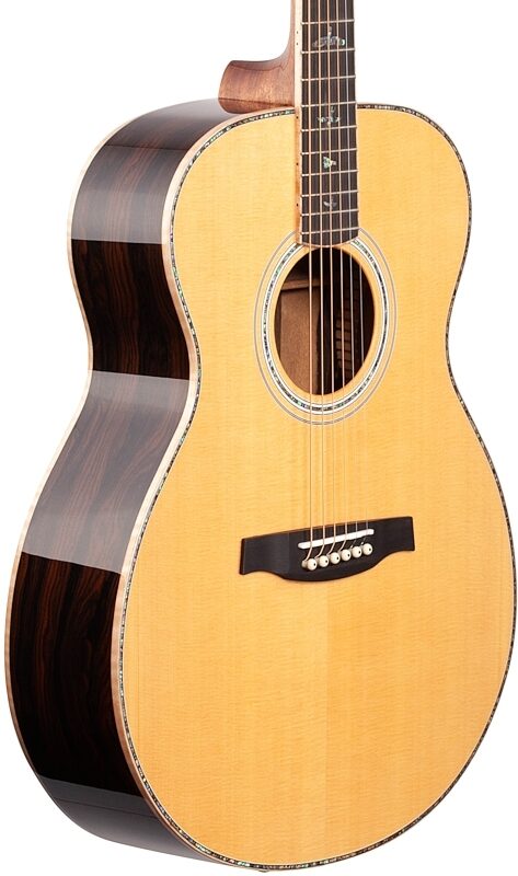 PRS Paul Reed Smith SE Tonare T60E Acoustic-Electric Guitar (with Case), Natural, Full Left Front