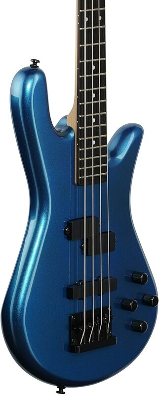 Spector Performer 4 Electric Bass, Metallic Blue Gloss, Full Left Front