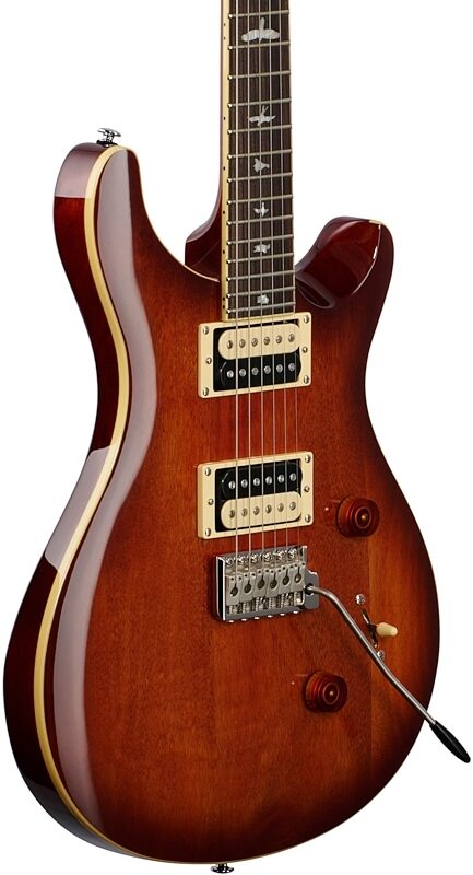PRS Paul Reed Smith SE Standard 24 Electric Guitar (with Gig Bag), Tobacco Sunburst, Full Left Front