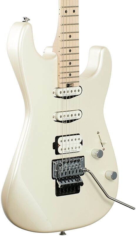Charvel Pro-Mod San Dimas Style 1 HSS FR M Electric Guitar, Blizzard Pearl, Full Left Front