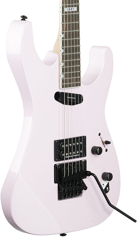ESP LTD Mirage Deluxe 87 Electric Guitar, Pearl Pink, Full Left Front