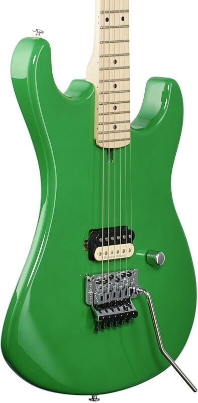Kramer The 84 Electric Guitar, Green Soda, Full Left Front