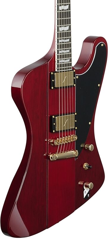 ESP LTD Phoenix-1000 Electric Guitar, See Thru Blk Cherry, Full Left Front