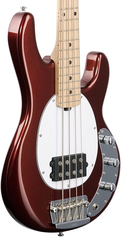 Sterling by Music Man RAYSS4 StingRay Short Scale Electric Bass, Drop Copper, Full Left Front